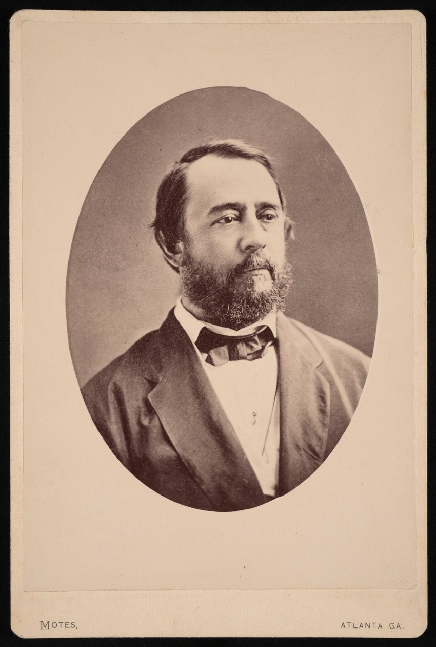 Lucius Jeremiah Gartrell的肖像，1821-1891年，1881年前。 作者 哥伦布华盛顿尘埃
