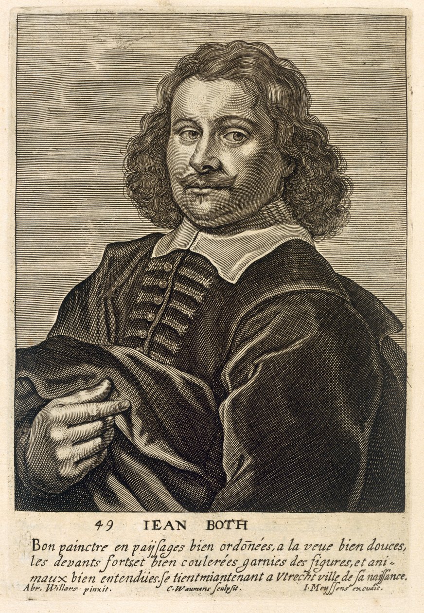 Jan Both的肖像，由Johannes Meyssens雕刻（1612-70） 作者 康拉德·沃曼斯（Conrad Waumans）