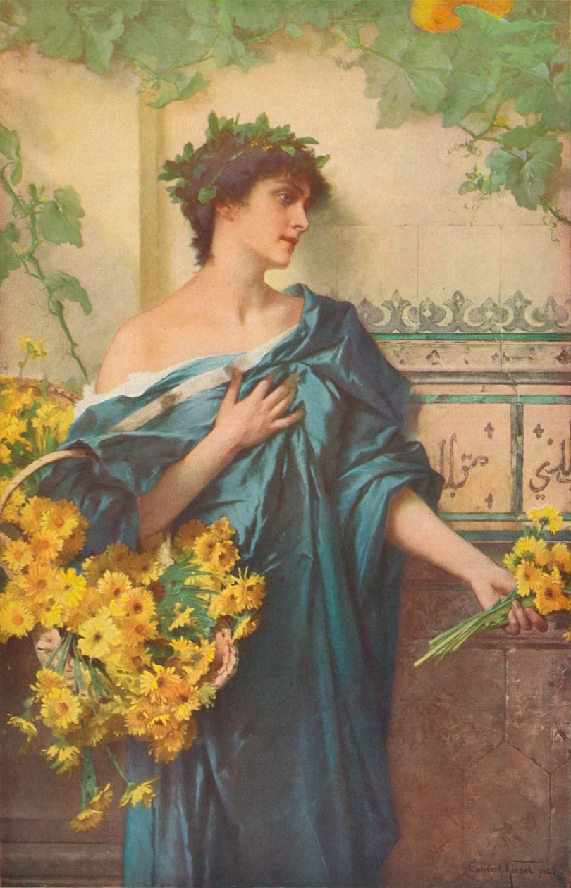 雏菊，c1900，1918年 作者 康拉德·凯塞尔（Conrad Kiesel）