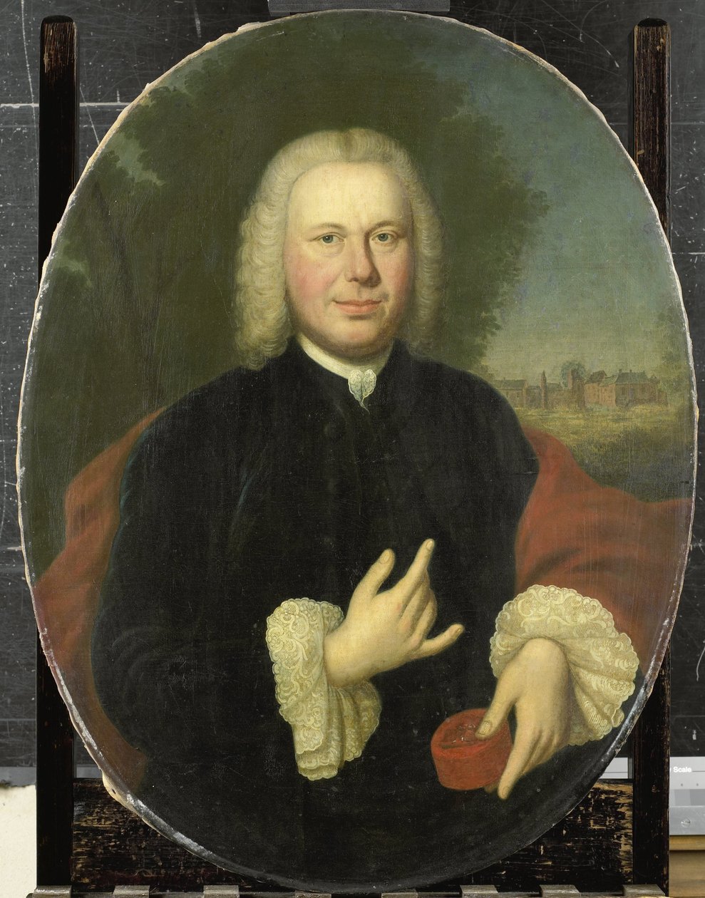 Diederik van Bleyswijk（1711-63 年），Eethen 和 Meeuwen 男爵，Babiloniënbroek 领主，高尔库姆市长 作者 康拉德·库斯特