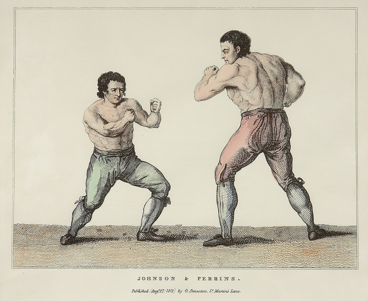 Johnson & Perrin（彩色雕刻）。 作者 康拉德·马丁（后）梅斯