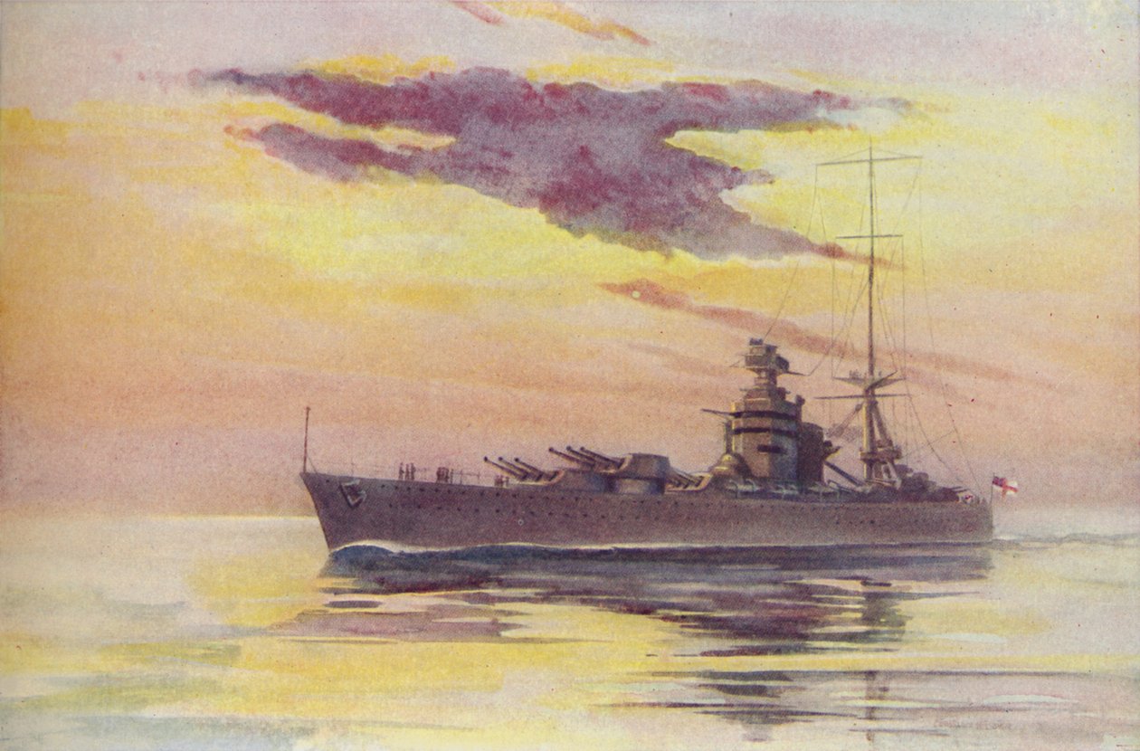 现代战舰》，1910年 作者 康斯坦斯·N·贝基