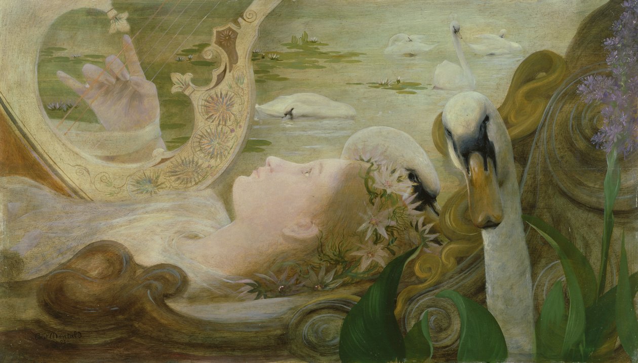 奥菲莉亚，1893年 作者 康斯坦蒙德