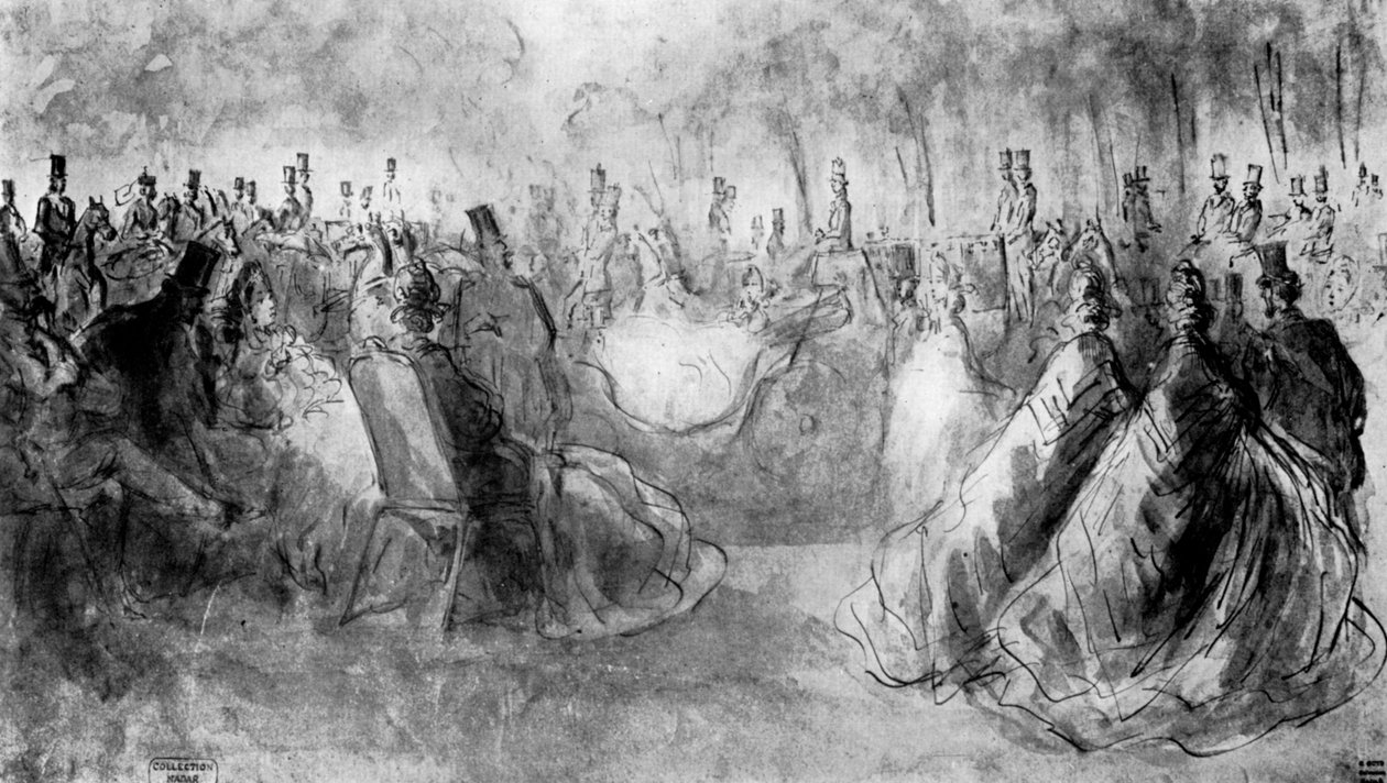 在公园里，19世纪，1930年 作者 康斯坦丁人