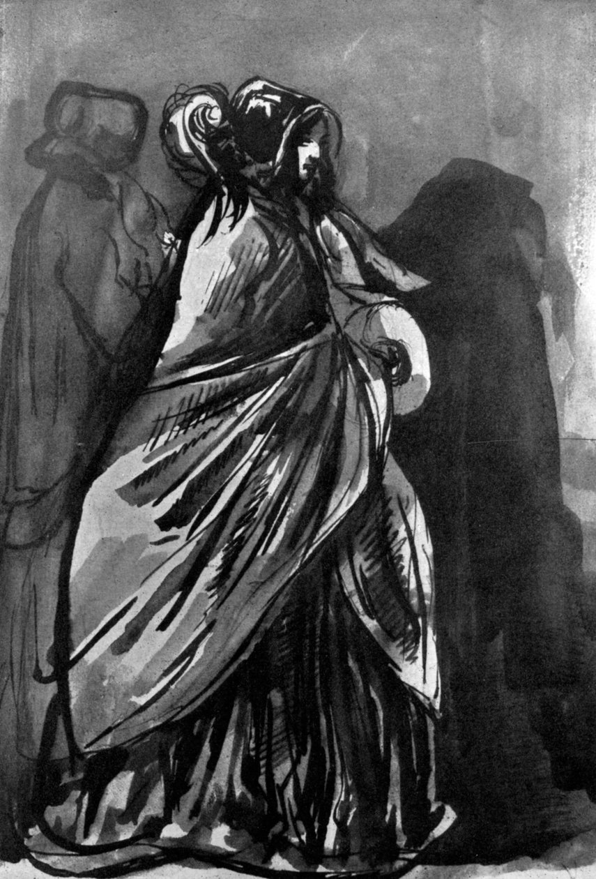 查尔夫人（The Lady in Chale），19世纪，1930年。 作者 康斯坦丁人