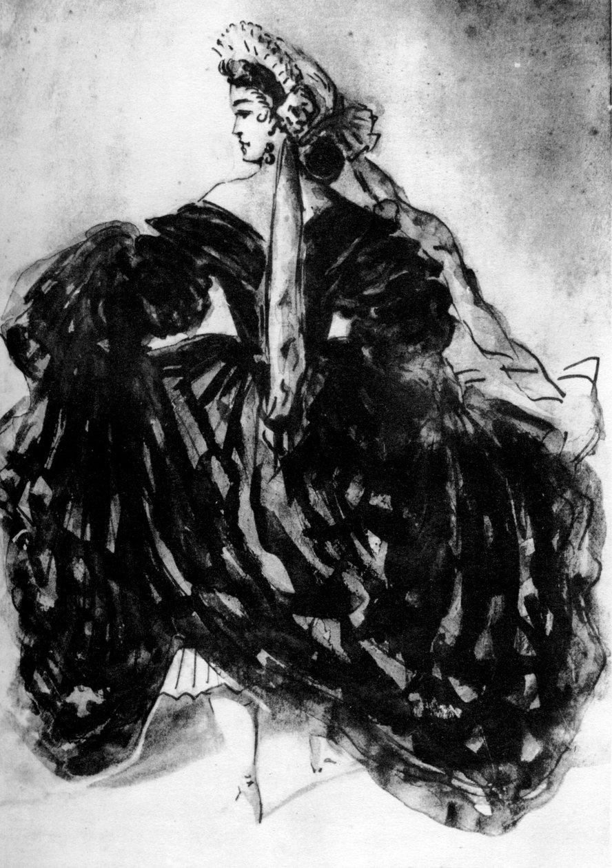 《女人研究》，19世纪，1930年。 作者 康斯坦丁人