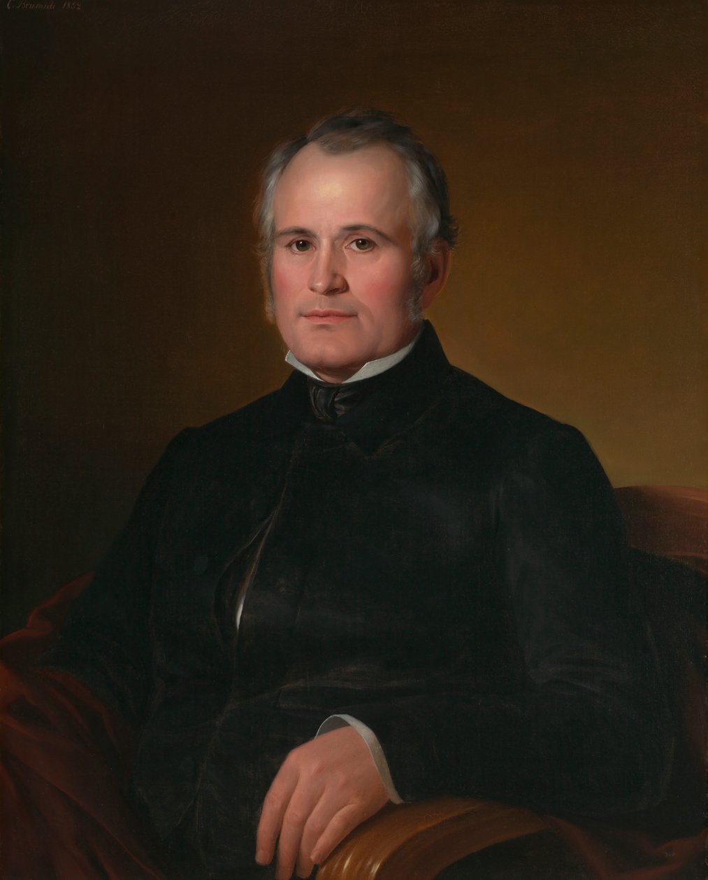 埃默里-贝米斯，1852年。 作者 康斯坦丁·布鲁米迪（Constantino Brumidi）