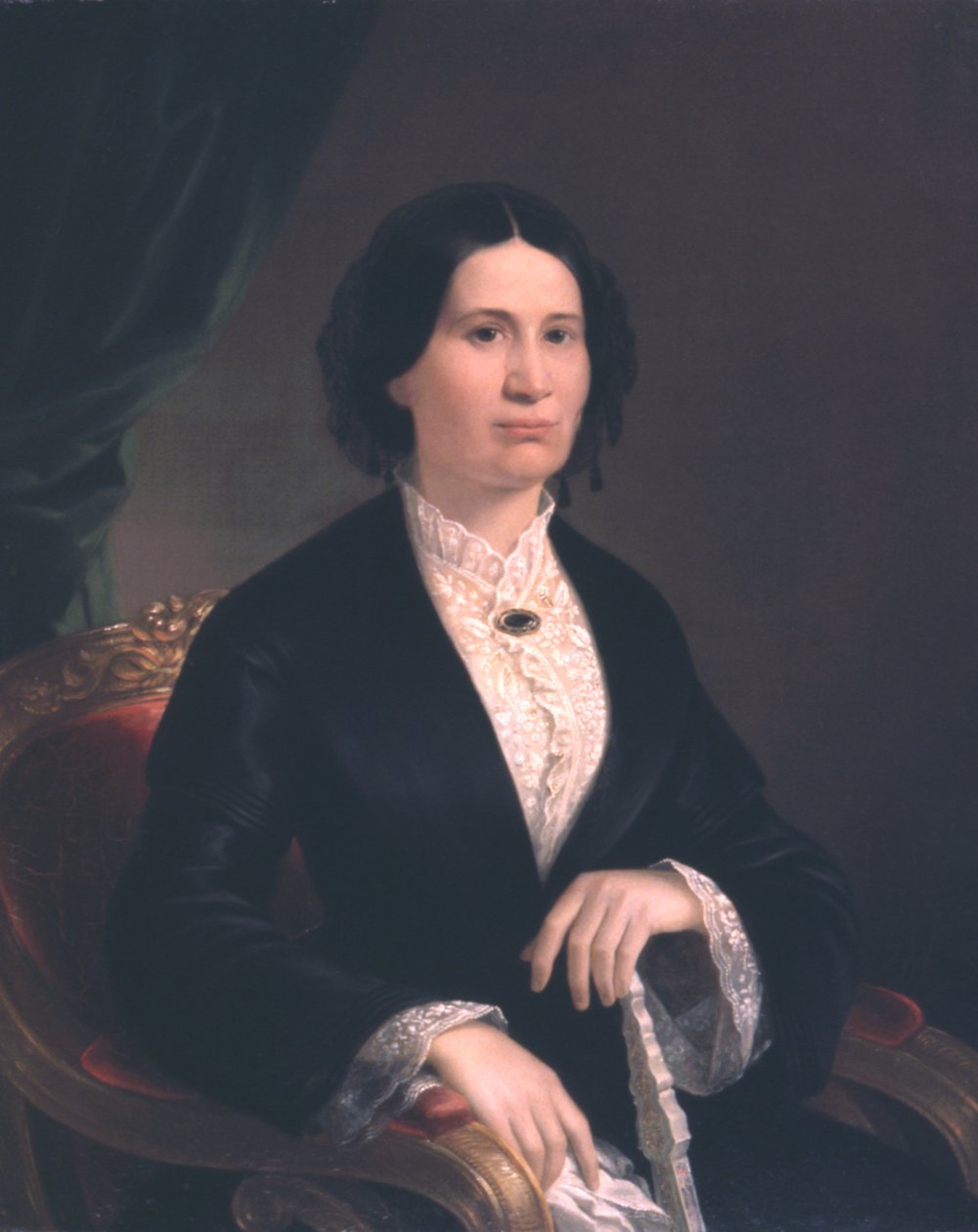 苏珊-皮克林-贝米斯，约1852年。 作者 康斯坦丁·布鲁米迪（Constantino Brumidi）