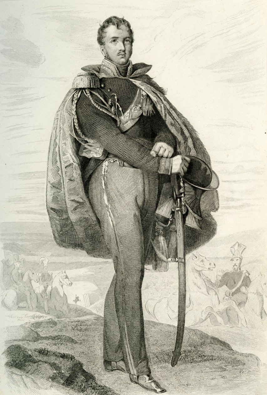 约瑟夫·安东尼·波尼亚托夫斯基（Joseph Antoni Poniatowski），1804年，1839年。 作者 康特瑙