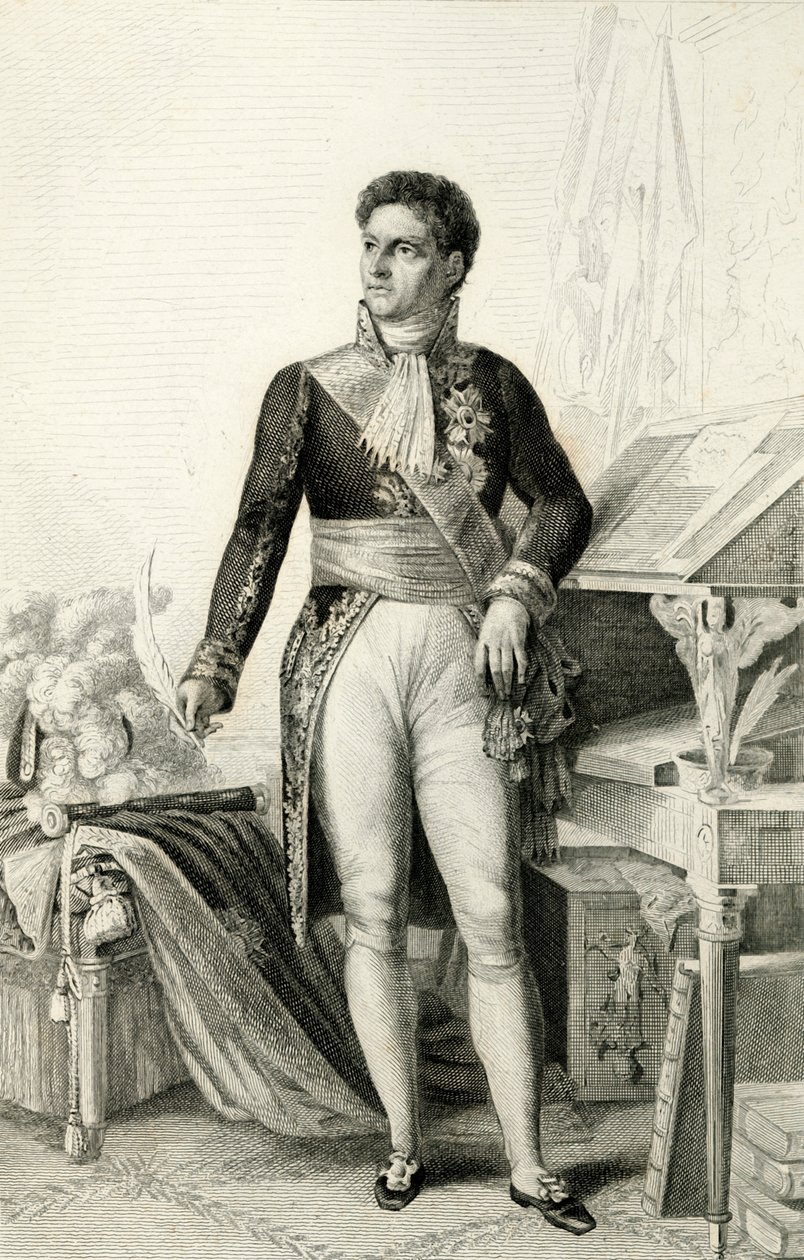 路易·亚历山大·伯蒂尔（Louis-Alexandre Berthier），1804年，1839年。 作者 康特瑙