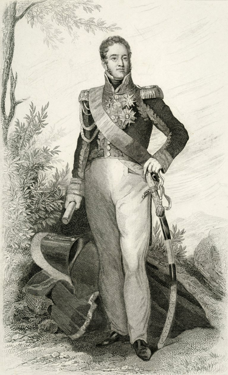 路易·加布里埃尔·苏凯（Louis Gabriel Suchet），1804年，1839年。 作者 康特瑙