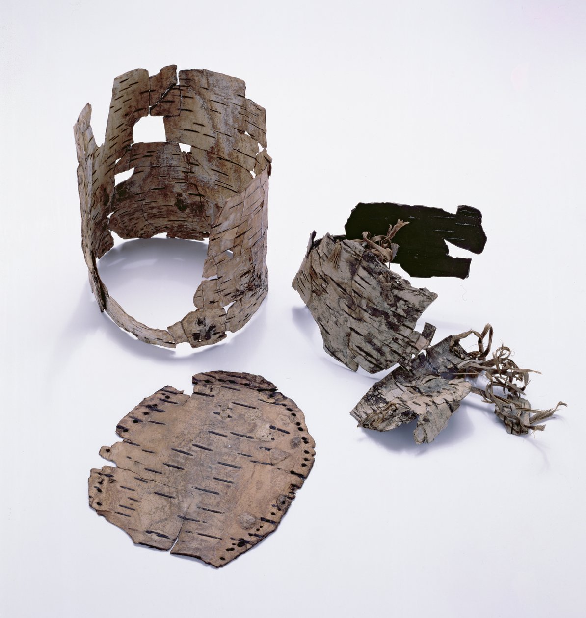 与Oetzi冰人（桦树）一起发现的白桦树皮容器 作者 铜时代