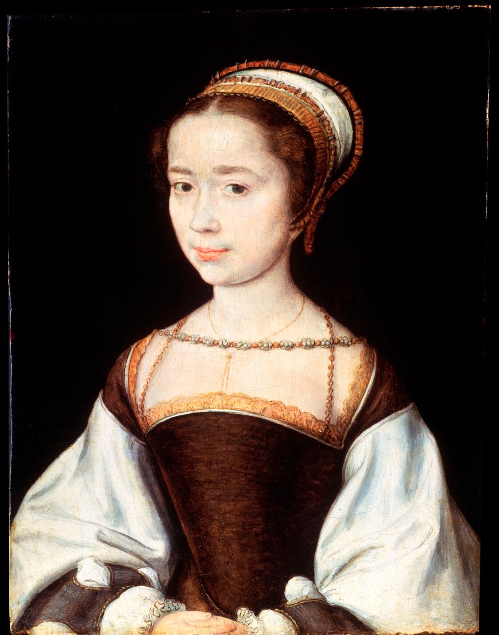 1530年代女性肖像。 作者 科尔内尔·德莱昂