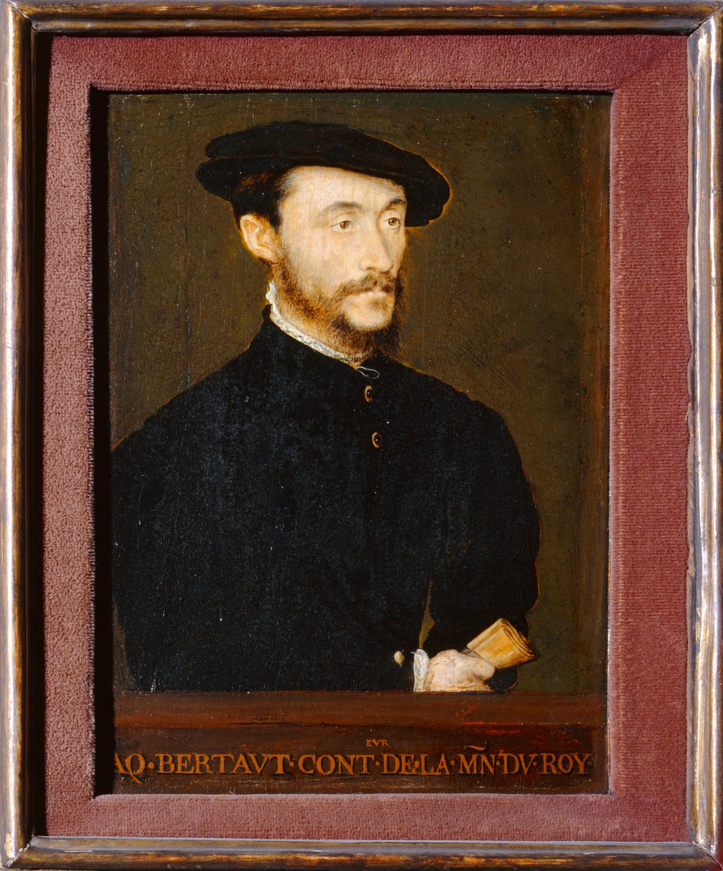 Jacques Bertaut, controleur de la Maison du Roi - Jacques Bertaut 肖像... 作者 科尔内尔·德莱昂