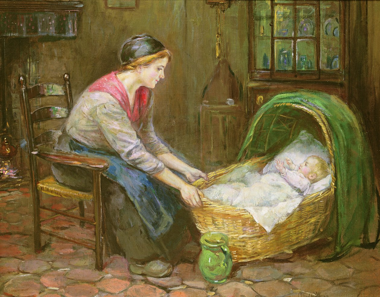 母亲和孩子 作者 Cornelis C.Zwaan