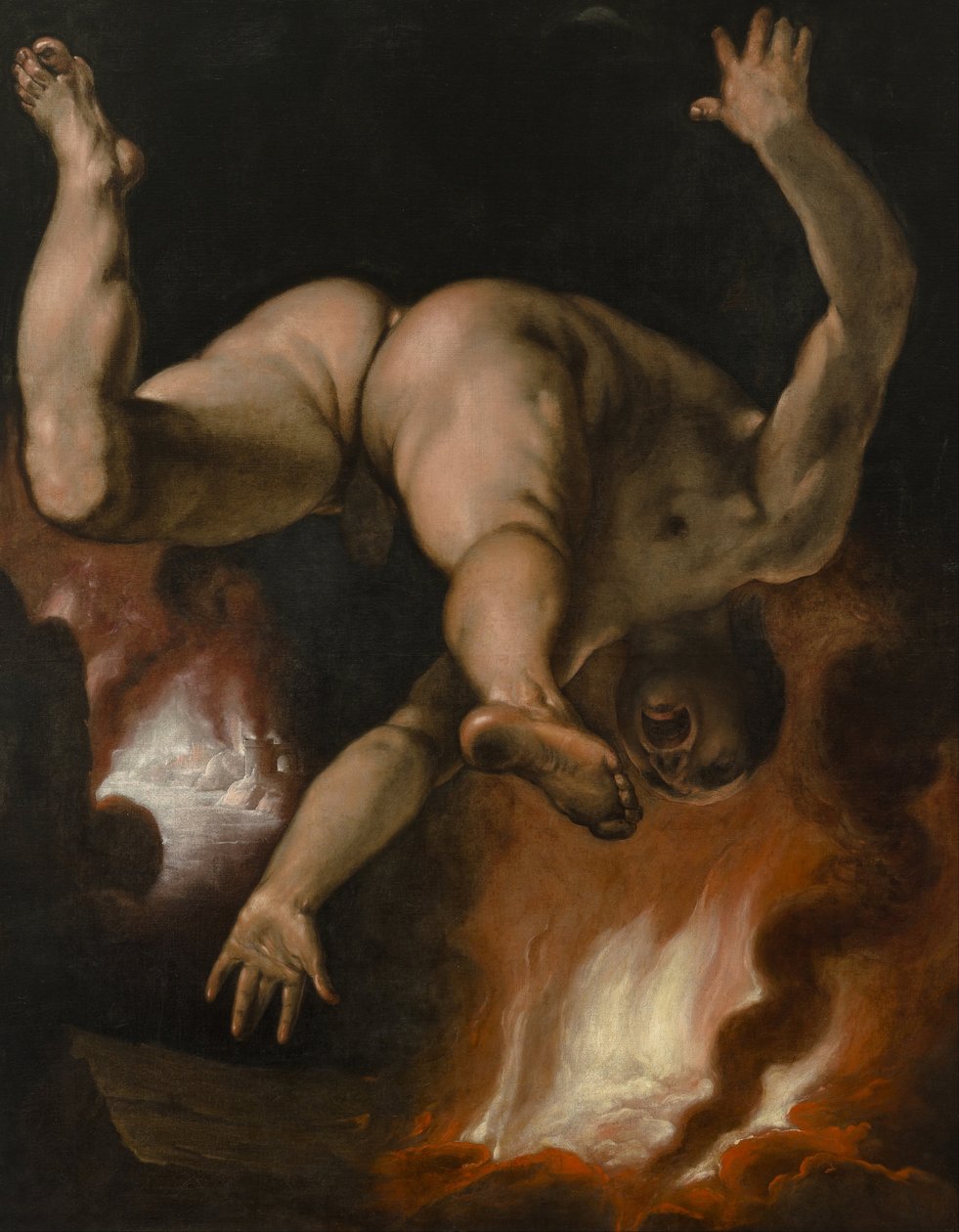 Ixion的衰落 作者 Cornelis Cornelisz van Haarlem