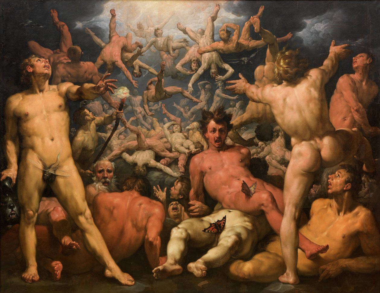 泰坦的陨落 作者 Cornelis Cornelisz van Haarlem