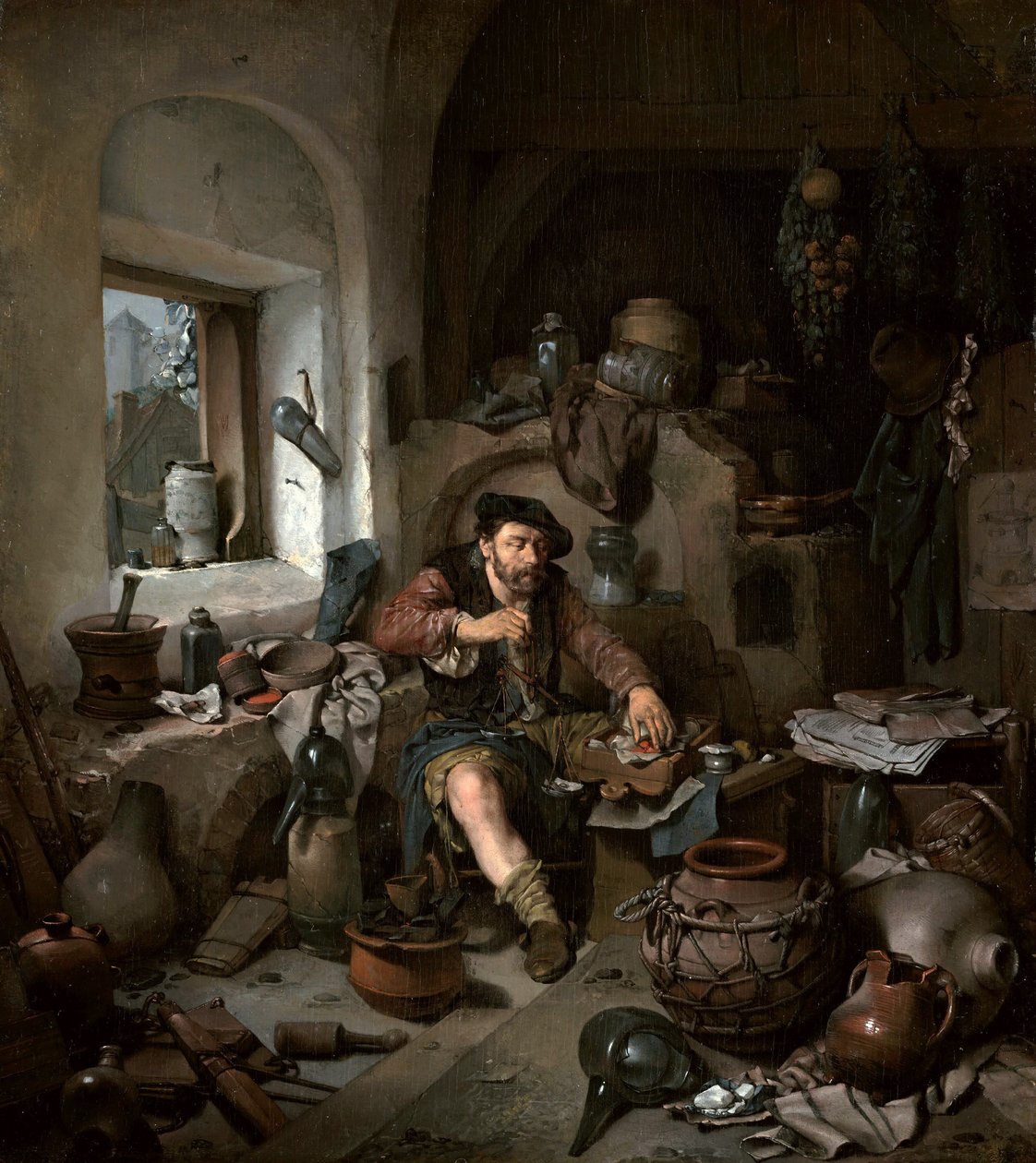炼金术士 作者 Cornelis Pietersz Bega