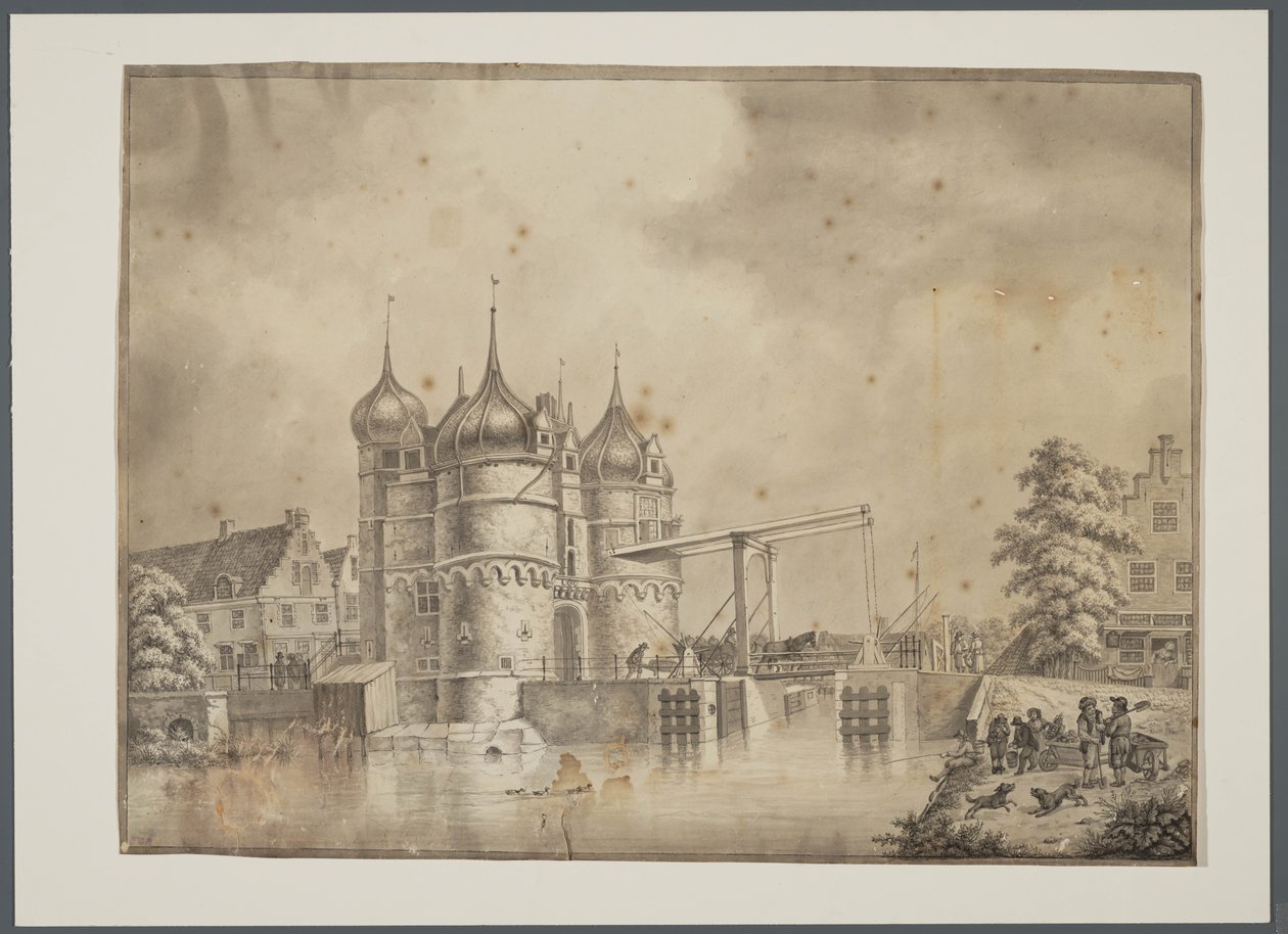 霍伦（北荷兰省）的旧Oosterpoort 作者 Cornelis Pronk和Jan Frederik Gardner