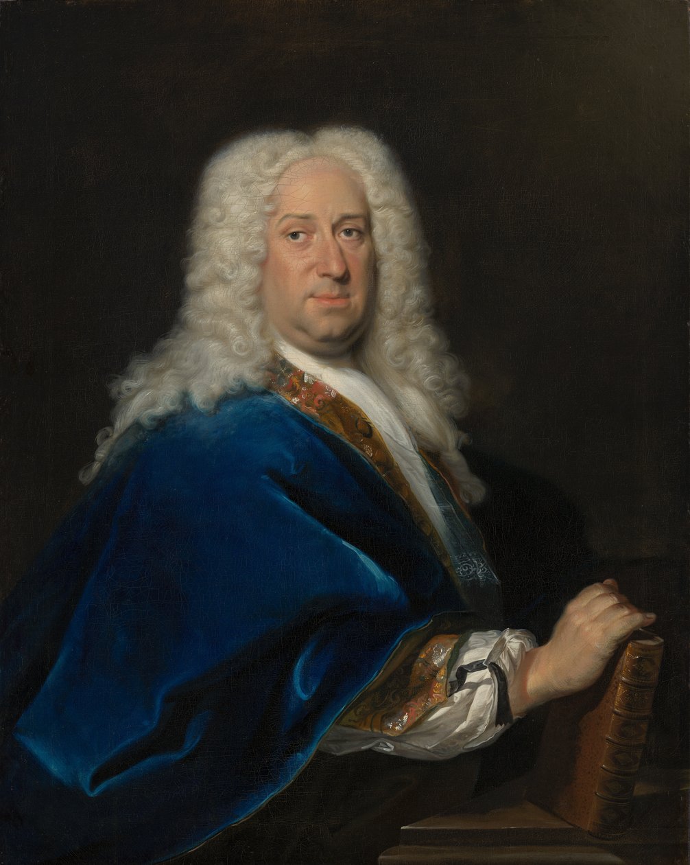 一个男人的肖像 作者 Cornelis Troost