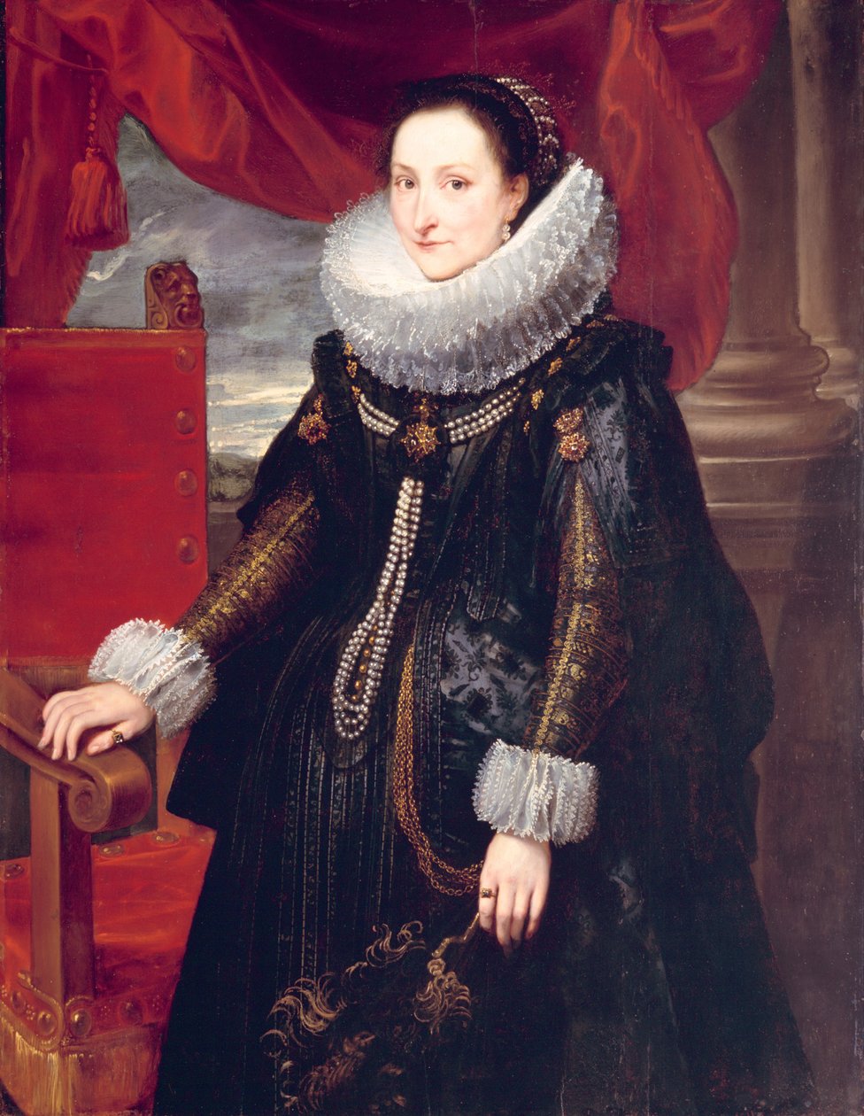 一个女人的肖像 作者 Cornelis de Vos