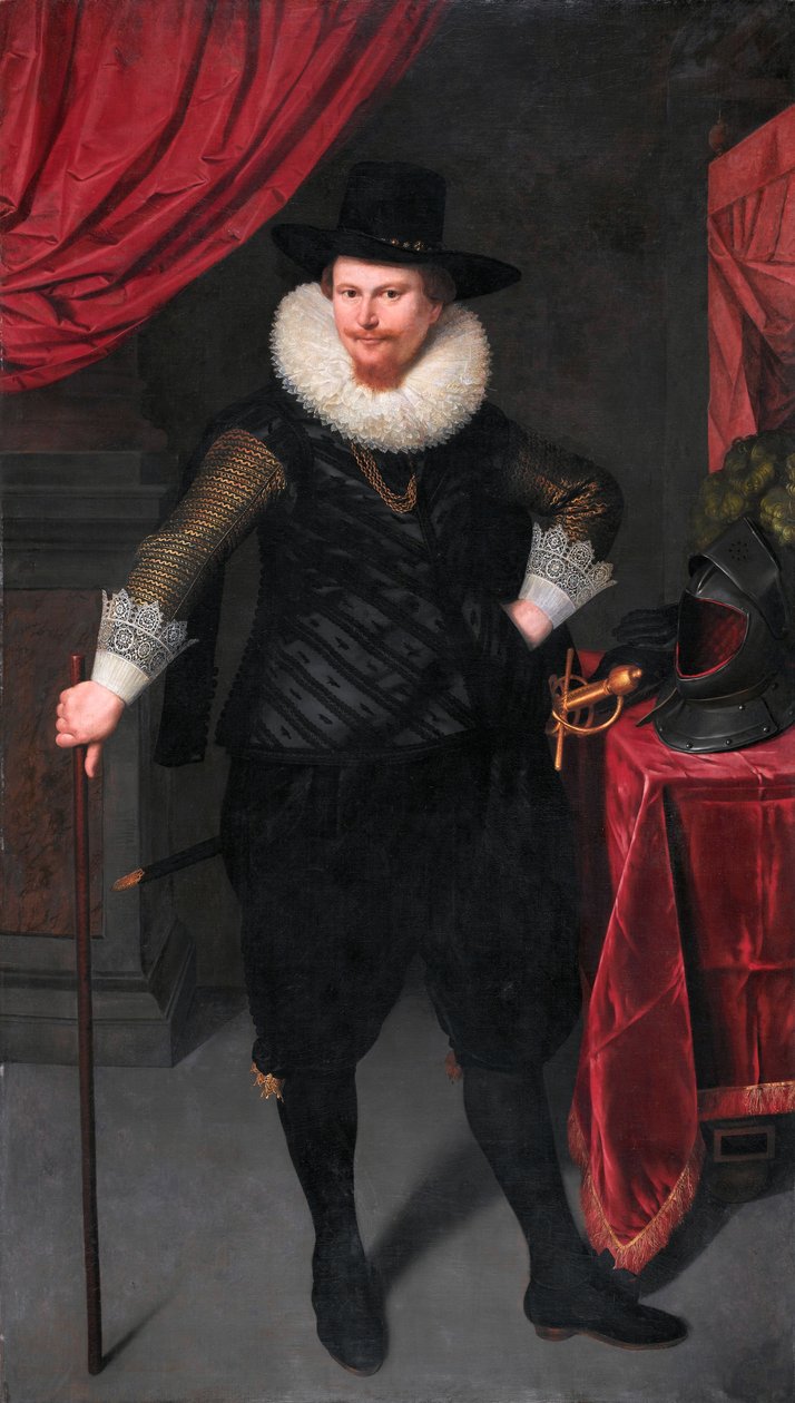 Laurens Reael的肖像（1583-1637） 作者 科内利斯·范德沃特