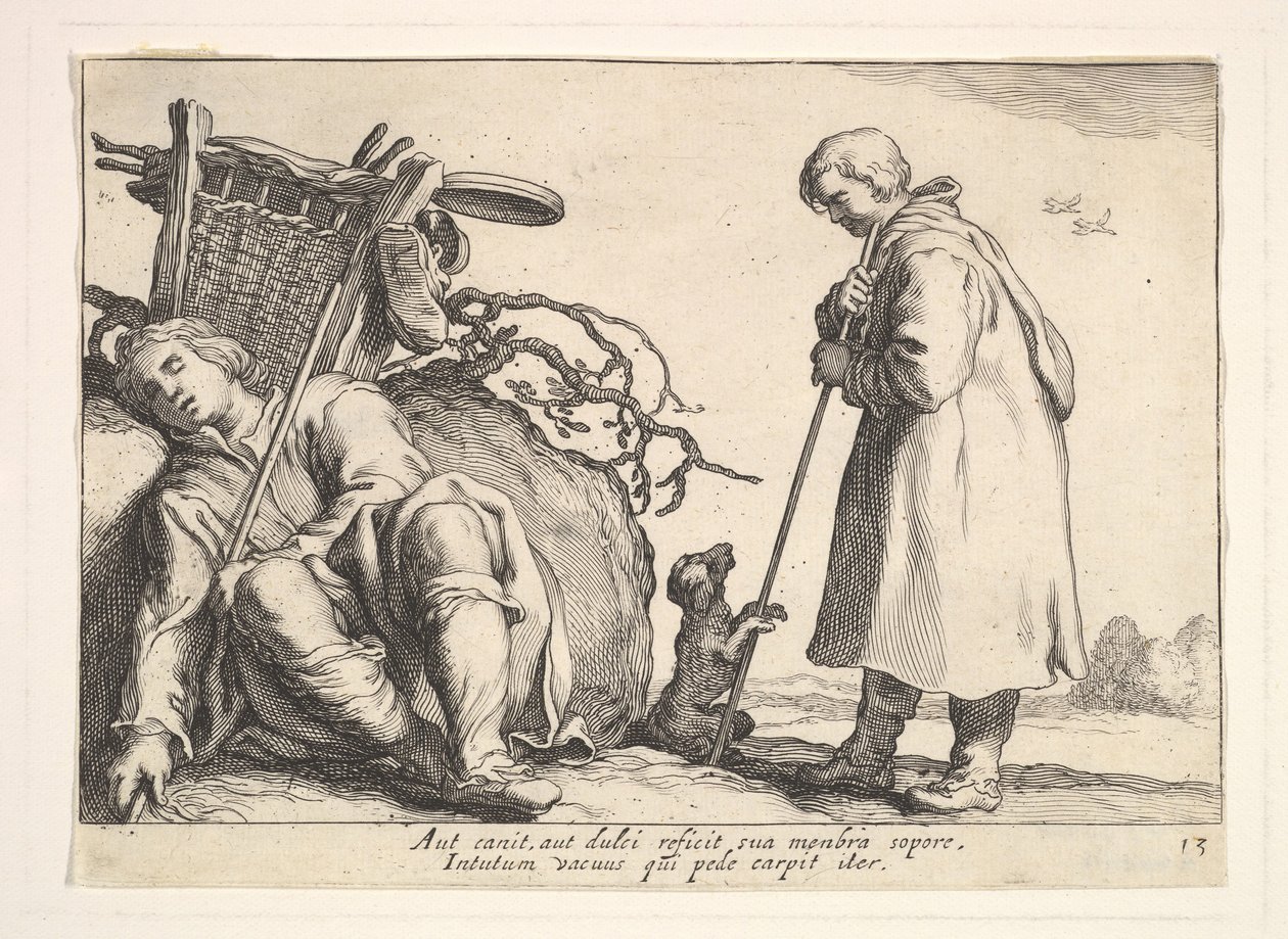 职业的乐趣。 作者 科尼利斯·布洛埃马特（Cornelis Bloemaert）