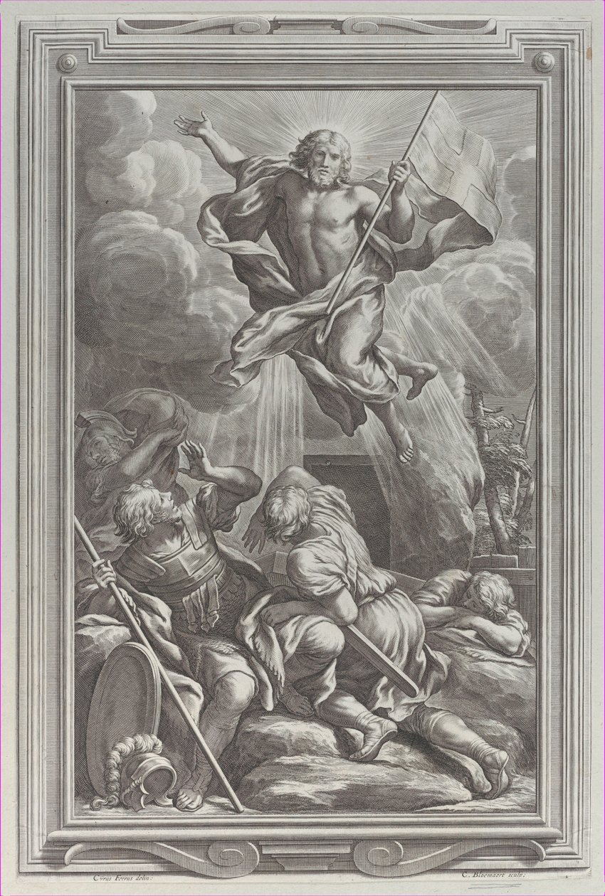复活》，1662年。 作者 科尼利斯·布洛埃马特（Cornelis Bloemaert）