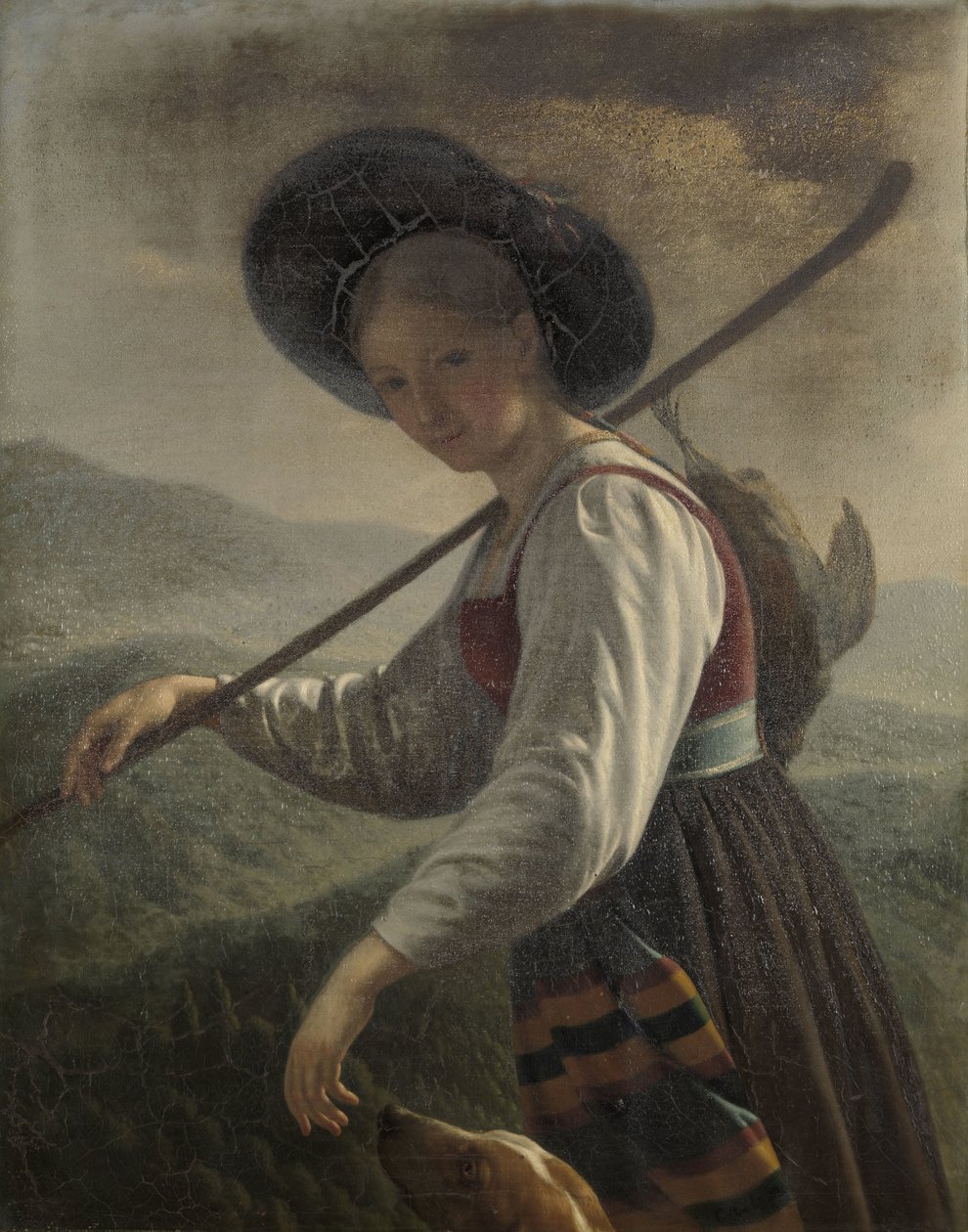 瑞士农妇 作者 Cornelis Cels