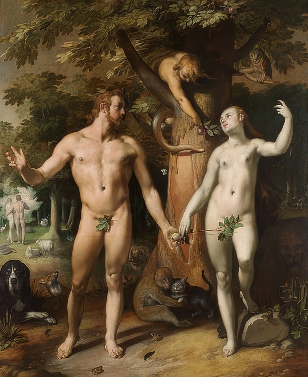 秋天。 1592 作者 Cornelis Cornelisz。范·哈勒姆