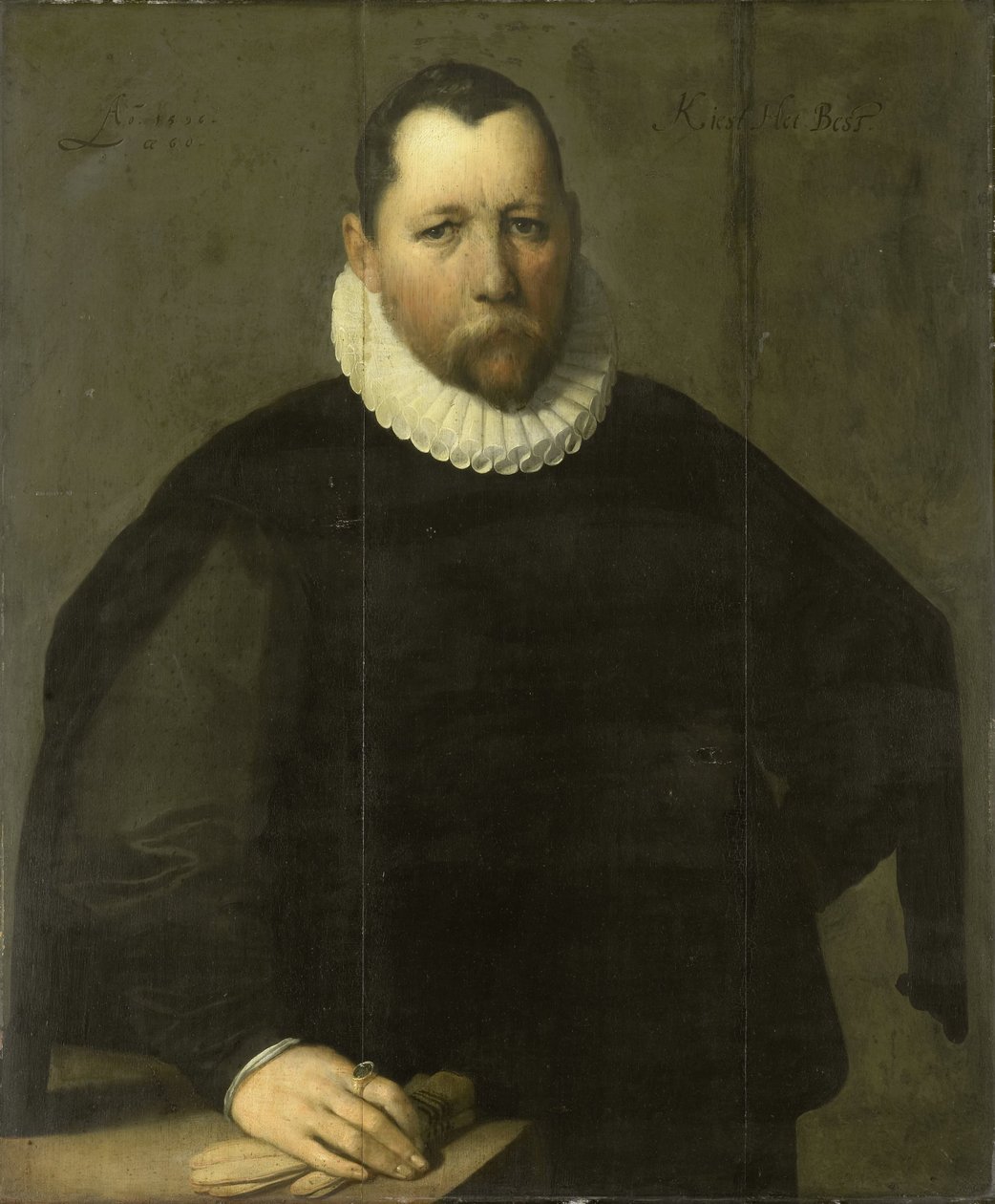 彼得-扬斯-基斯（Pieter Jansz Kies，约 1536-97 年）。哈勒姆市市长 作者 Cornelis Cornelisz。范·哈勒姆