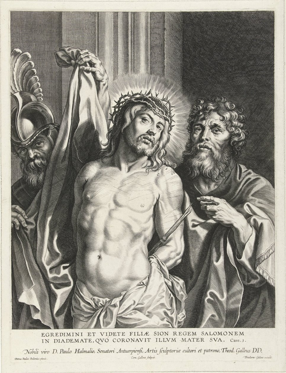 基督展现在人们面前（Ecce Homo） 作者 科内利斯·加勒（一）