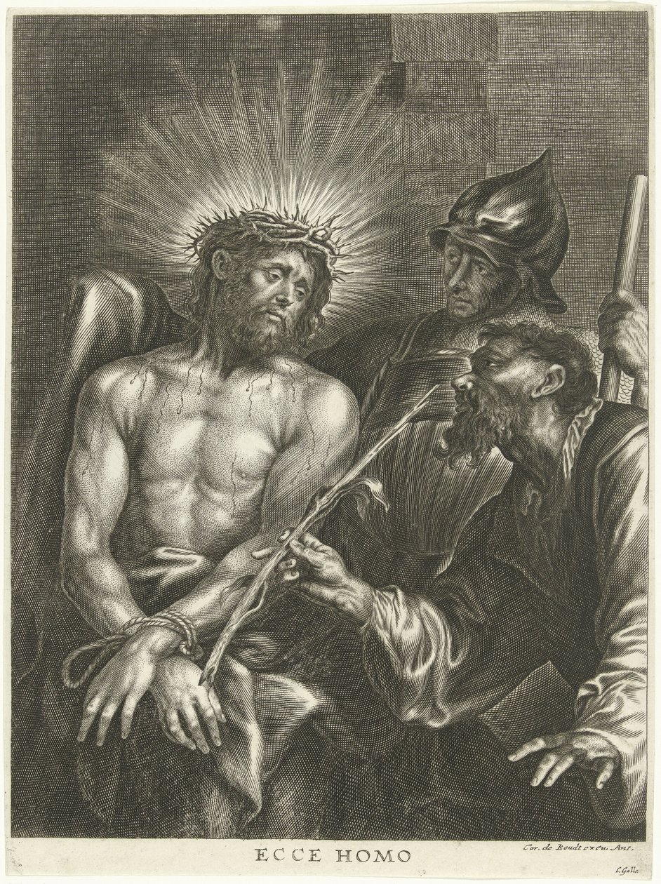 基督展现在人们面前（Ecce Homo） 作者 科内利斯·加勒 (II)