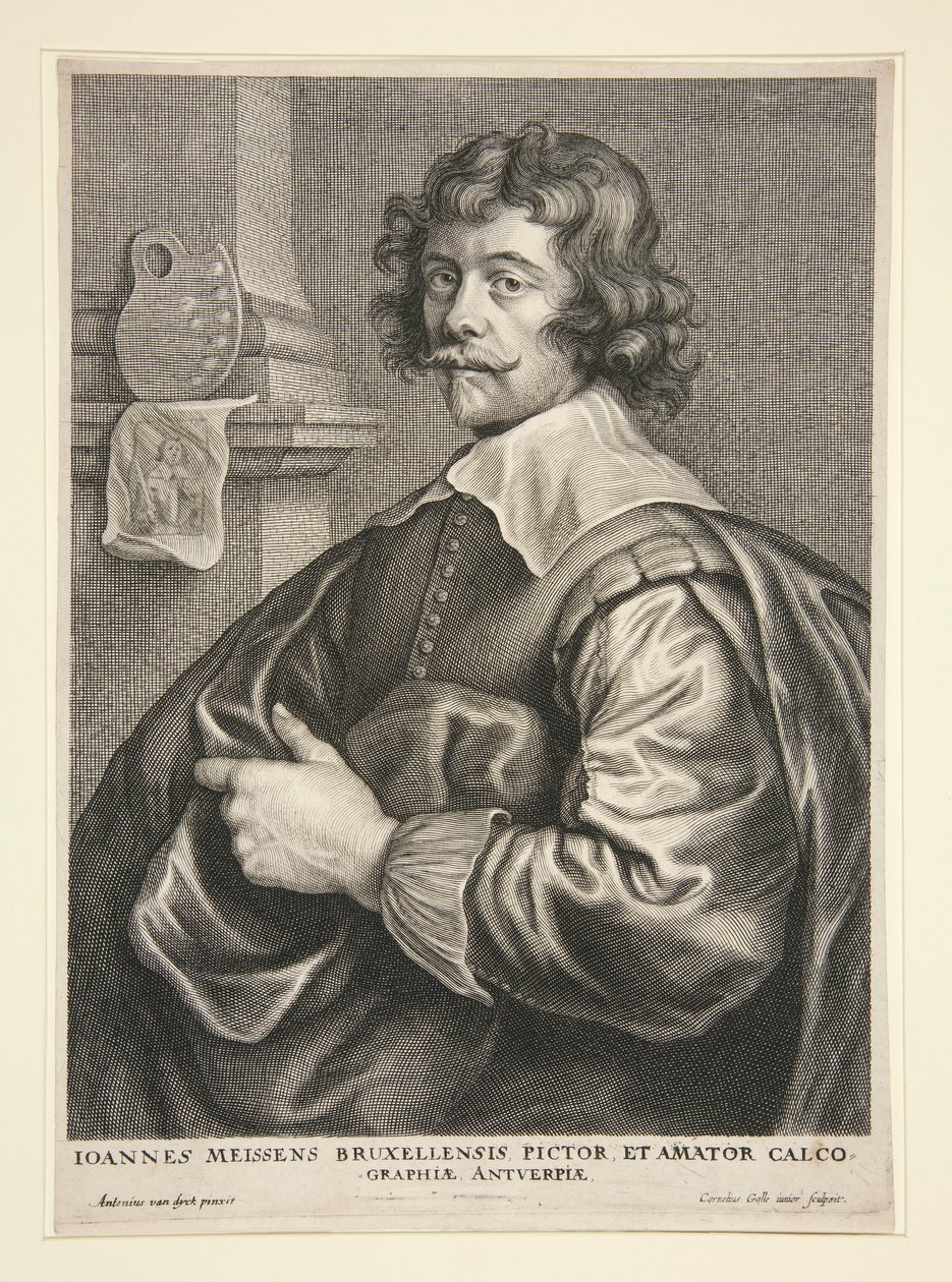 Joannes Meissens，布鲁塞尔画家和出版商 作者 科内利斯·加勒二世