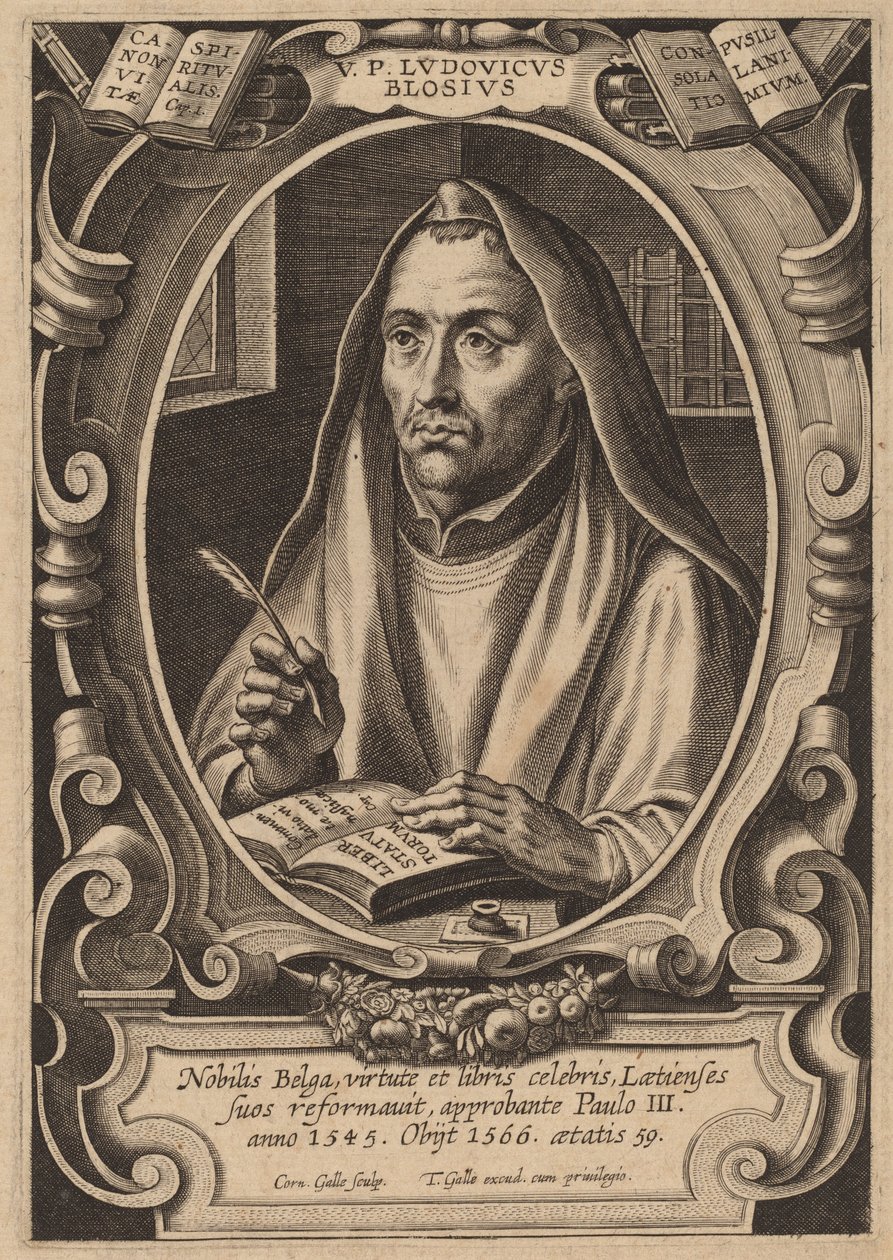 Louis de Blois 作者 科内利斯·加勒 I.