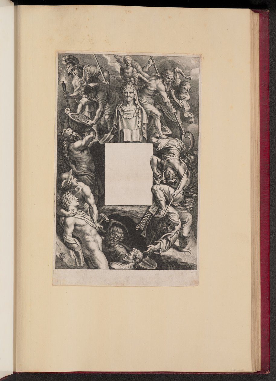 Hubert Goltzius, Romanae et Graecae Antiqvitatis Monvmenta (Opera Omnia, I)扉页 作者 彼得·保罗·鲁本斯爵士之后的科内利斯·加勒一世