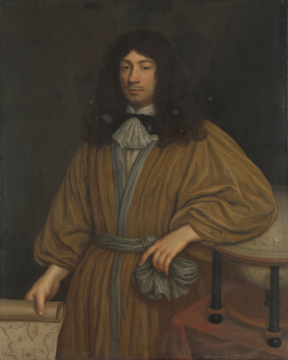 约翰-布达恩-库尔滕（Johan Boudaen Courten，1635-1716 年），圣劳伦斯、谢拉赫和波普肯斯堡的领主。米德尔堡议员兼东印度公司董事 作者 科内利斯·詹森斯·范·塞伦 (II)
