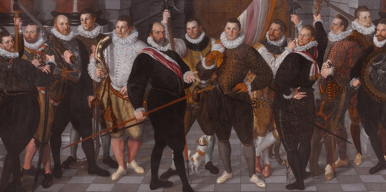 Dirck Jacobsz Rosecrans上尉和Pauw中尉的连队 作者 科内利斯凯特尔
