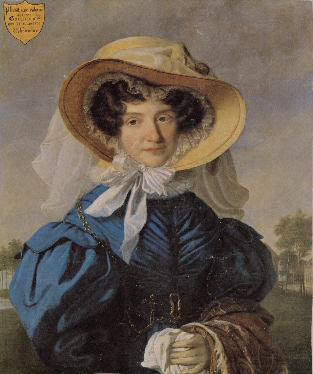 荷兰文：Queen Anna Paulowna 作者 科尼利斯·克鲁塞曼（Cornelis Kruseman）