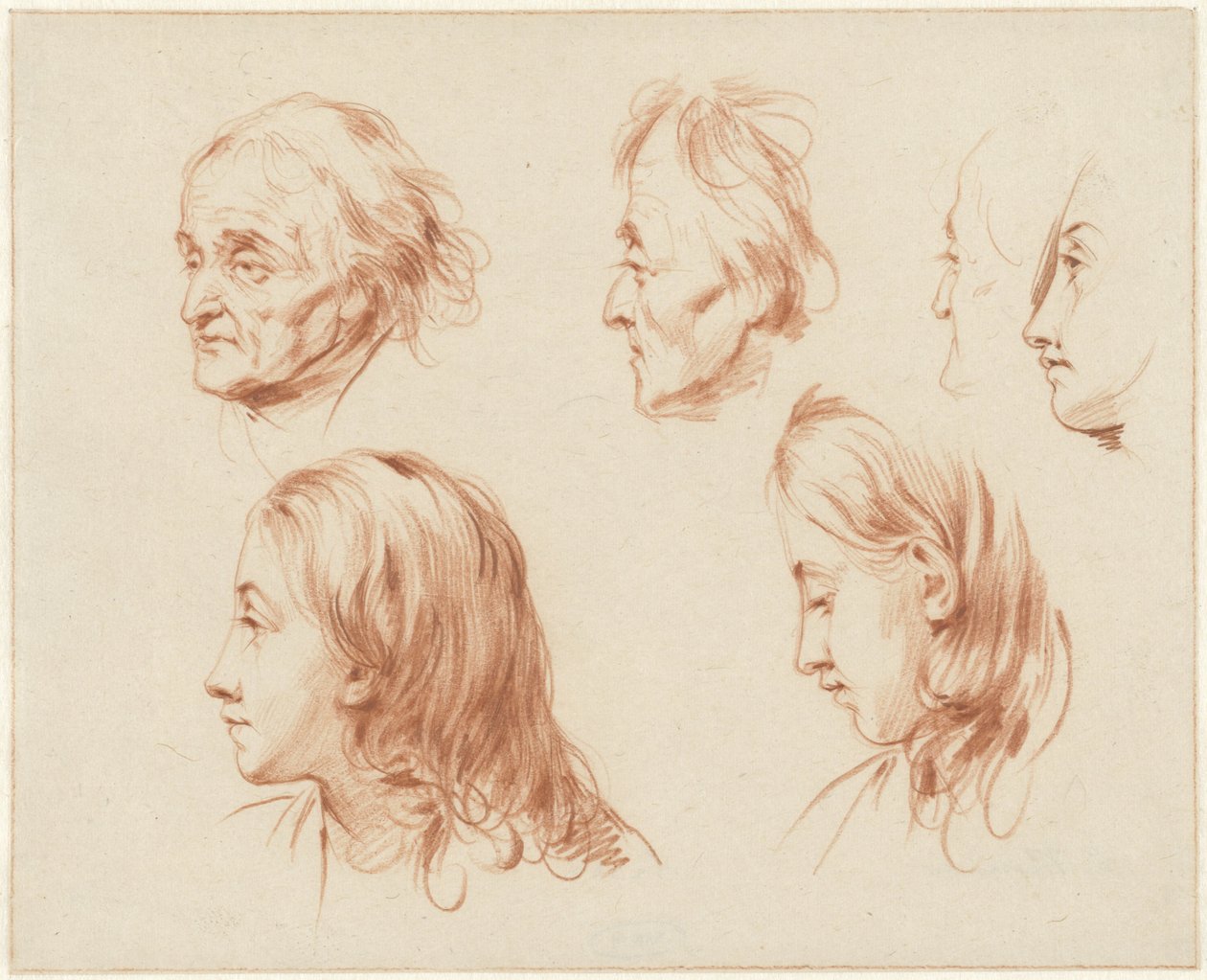 头部研究 作者 科尼利斯·克鲁塞曼（Cornelis Kruseman）