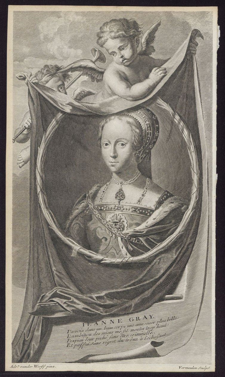 简-格雷，1697年 作者 Cornelis Martinus Vermeulen