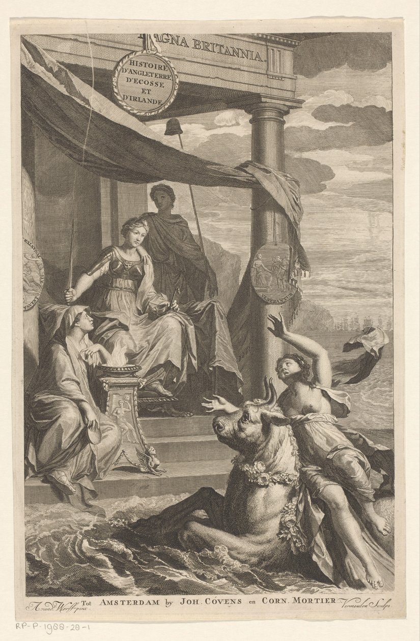 不列颠尼亚关注的欧洲绑架事件
扉页：Isaac de Larrey, Histoire d