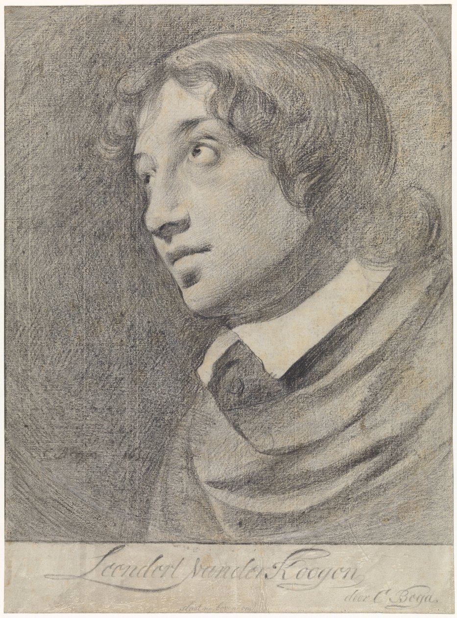 伦德特·范德库根的肖像 作者 Cornelis Pietersz。贝加