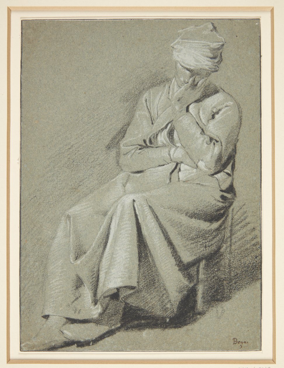 坐着的女人 作者 Cornelis Pietersz Bega