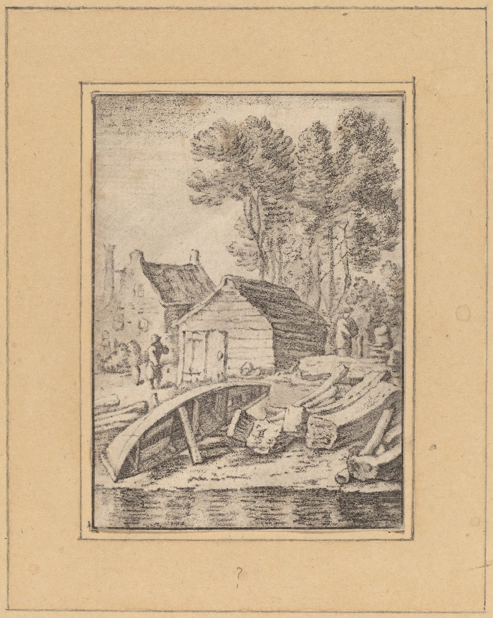 船厂 作者 在 Herman Saftleven 之后的 Cornelis Ploos van Amstel