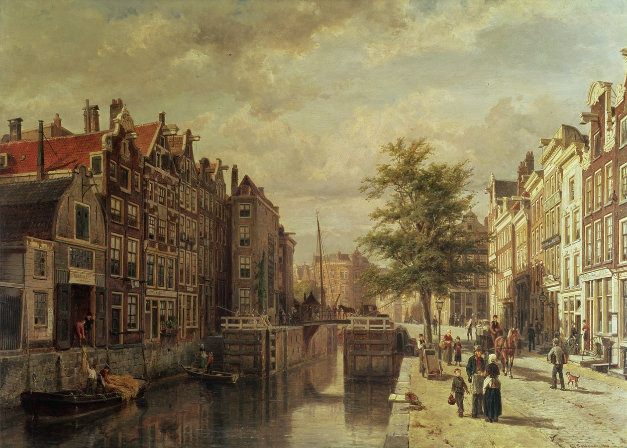烈士运河（De Martelaarsgracht） 作者 科尼利斯·斯普林格