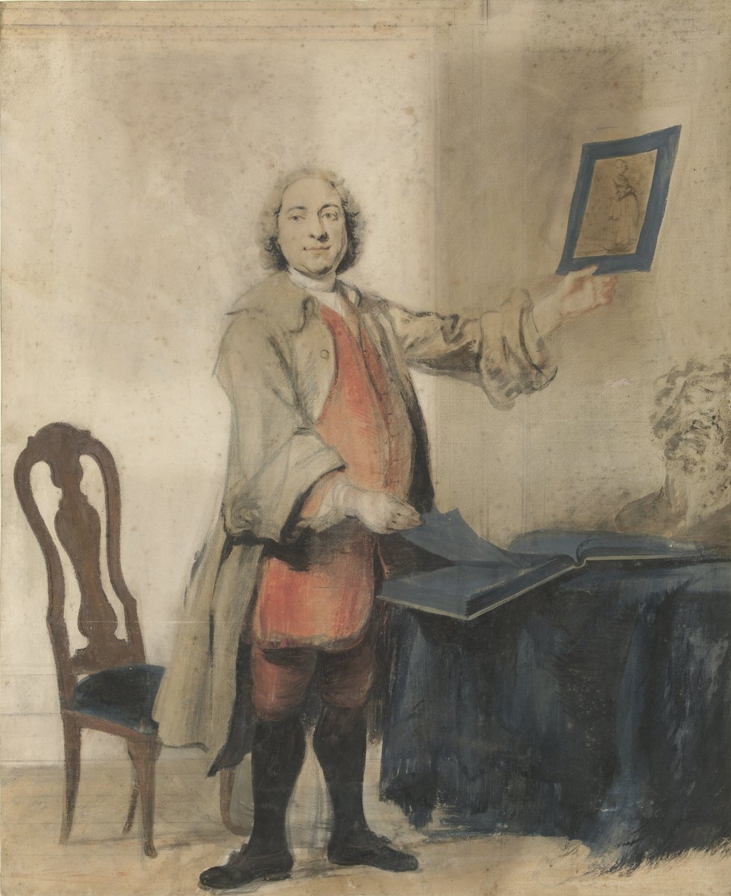科内利斯-布曼肖像 作者 Cornelis Troost