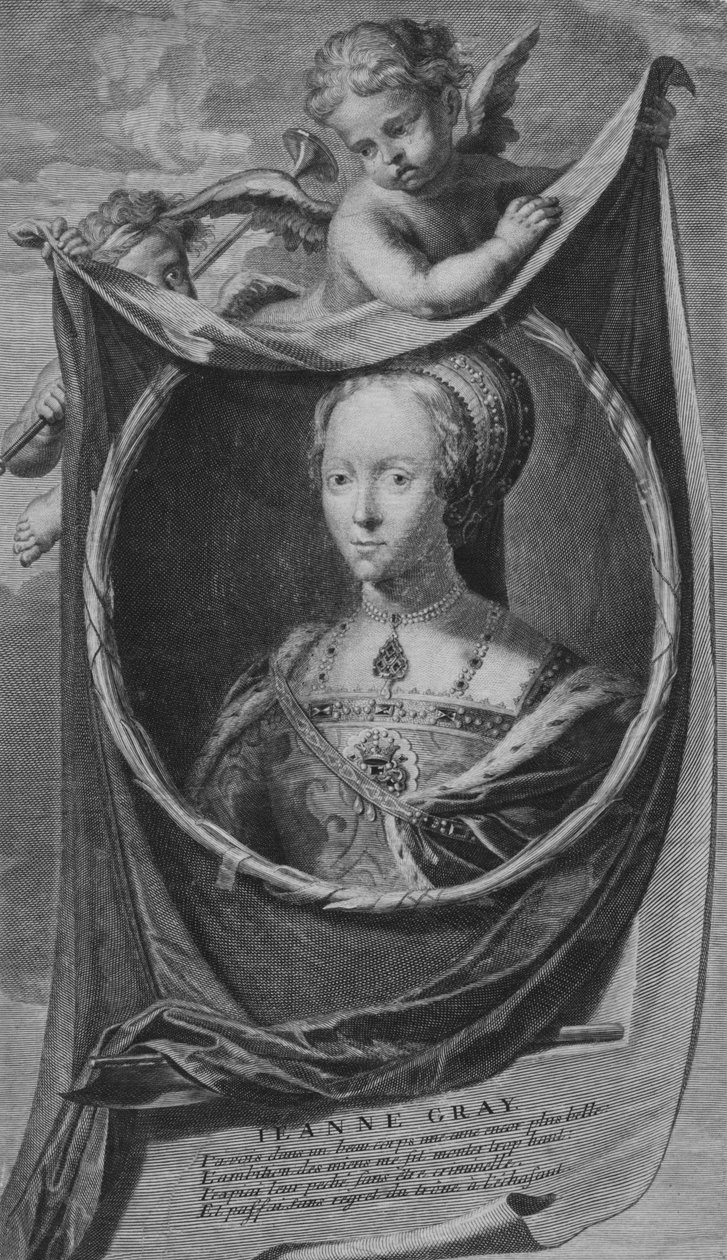 伊恩·格雷（Ieanne Gray），1697年。 作者 科尼利斯·维穆伦