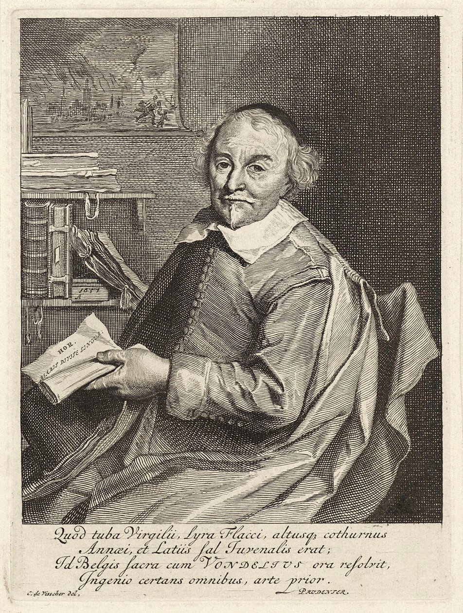 酒吧Joost van den Vondel。 1657 作者 科尼利斯·维舍