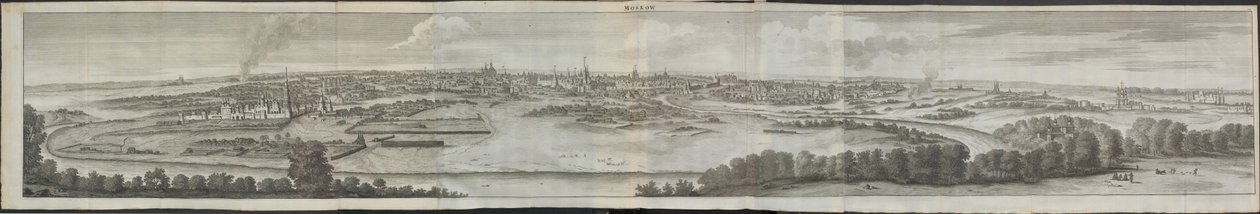莫斯科 来自：《莫斯科之旅》，1711年 作者 科内利斯·德·布鲁因